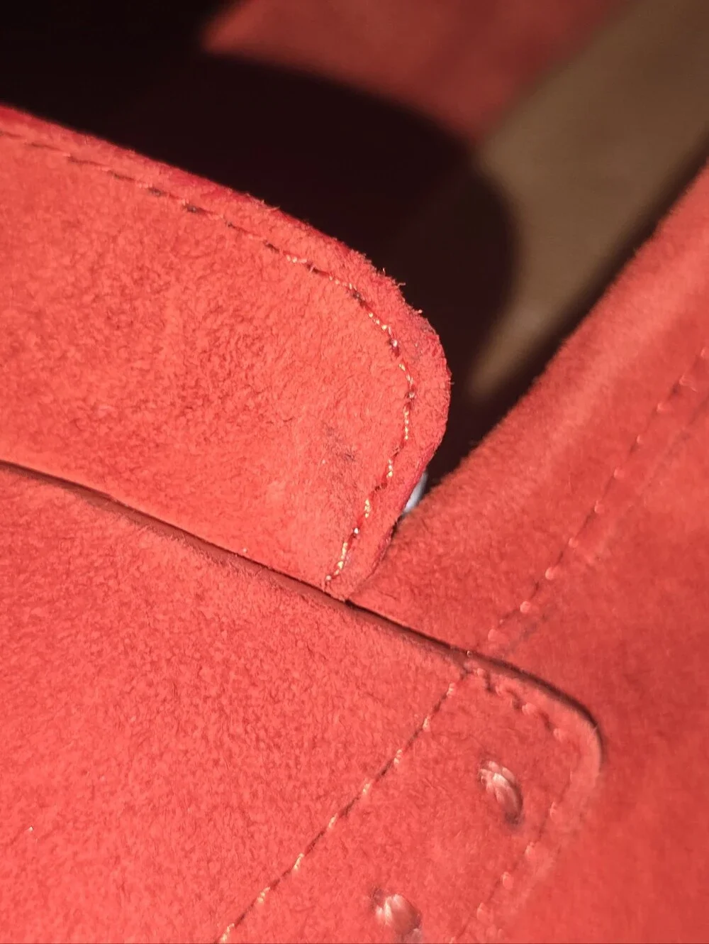 Aerosoles Red Suede Penny Loafers - Women’s Size 8
